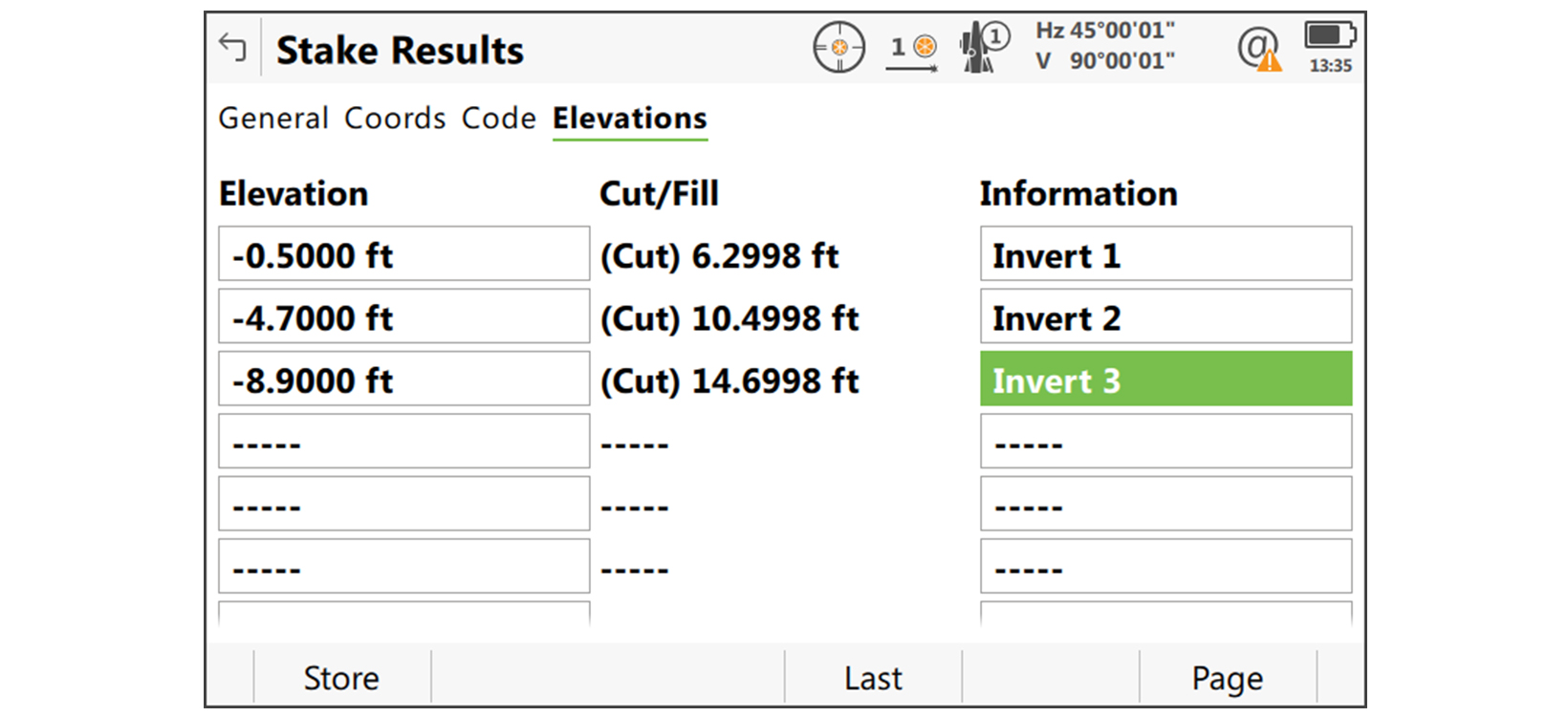 multiple elevations